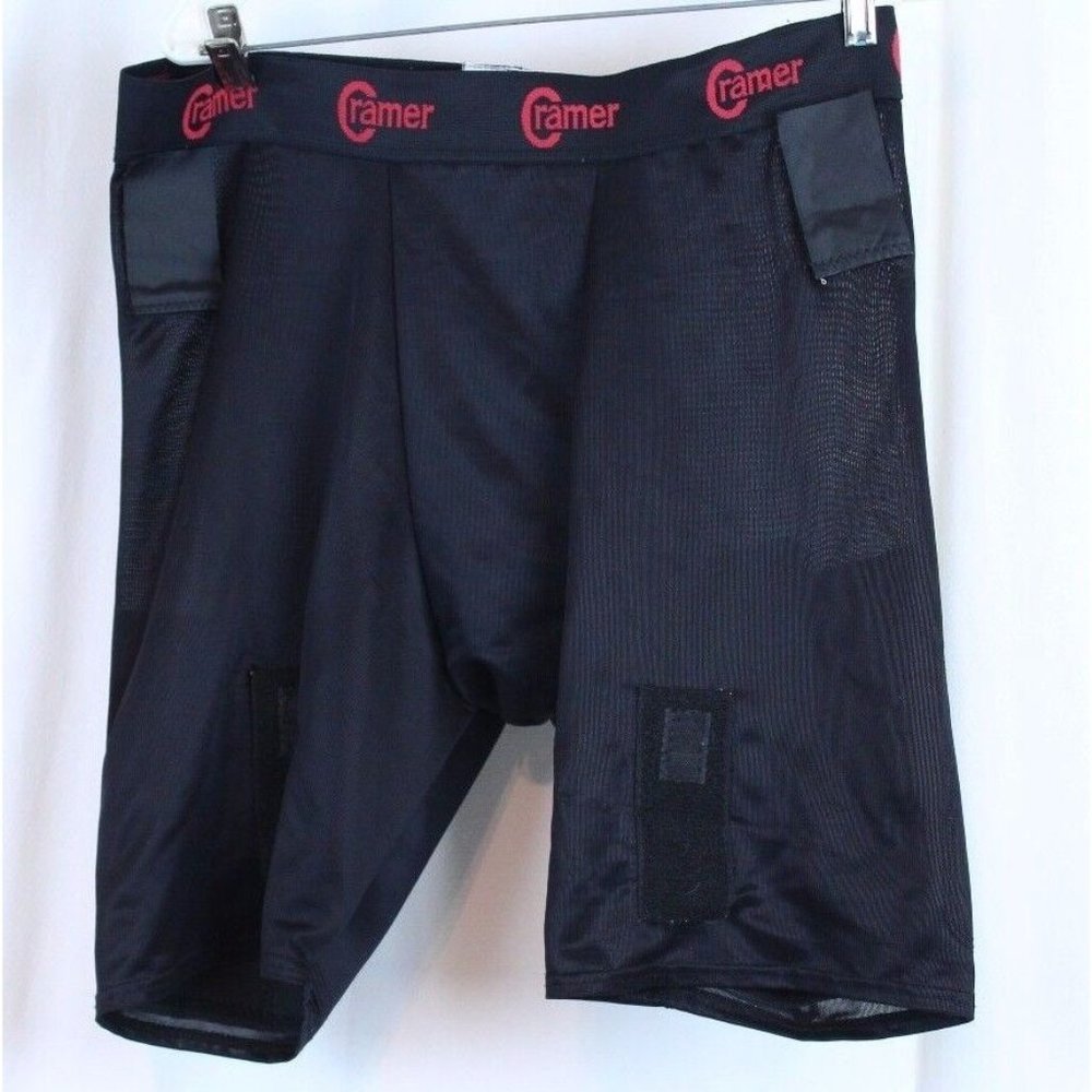 CRAMER GH2 Support Shorts Mens  X-LARGE Black 279913 NO STRAPS Shorts ONLY